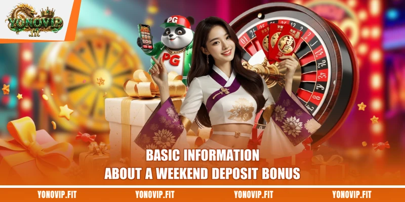 Basic information about a weekend deposit bonus