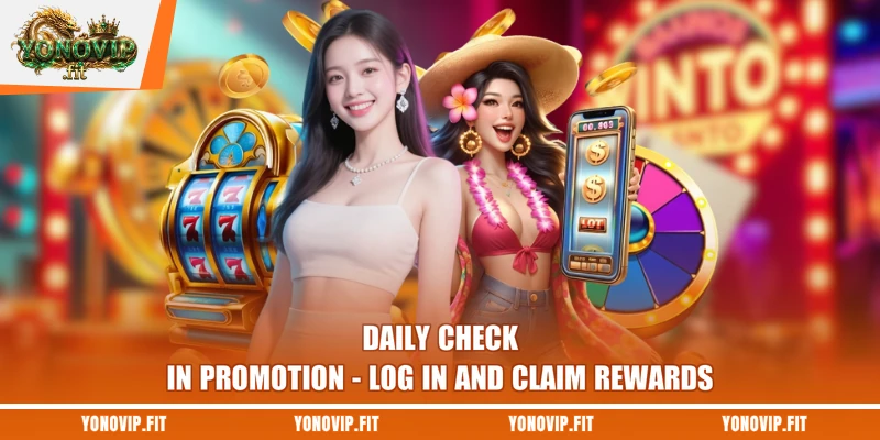 Daily Check-In Promotion - Log In And Claim Rewards