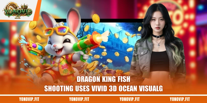 Dragon King Fish Shooting uses vivid 3D ocean visuals