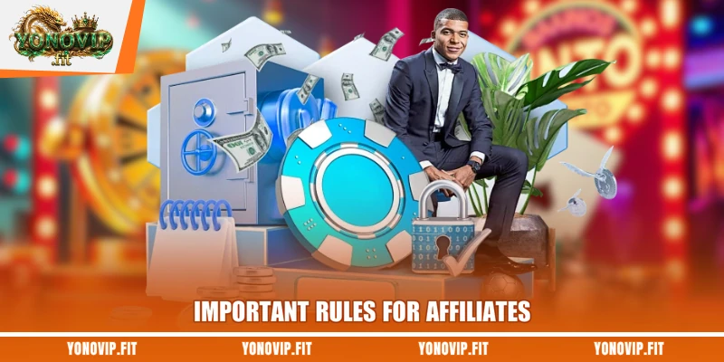 Important rules for affiliates