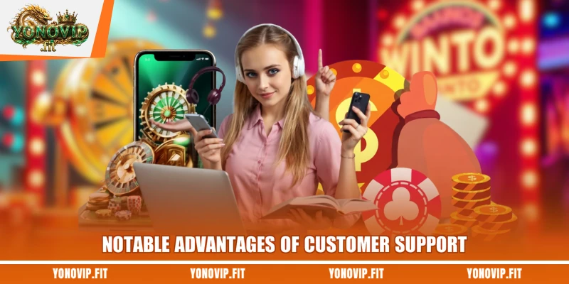 Notable advantages of customer support