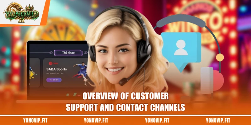 Overview of customer-support and contact channels