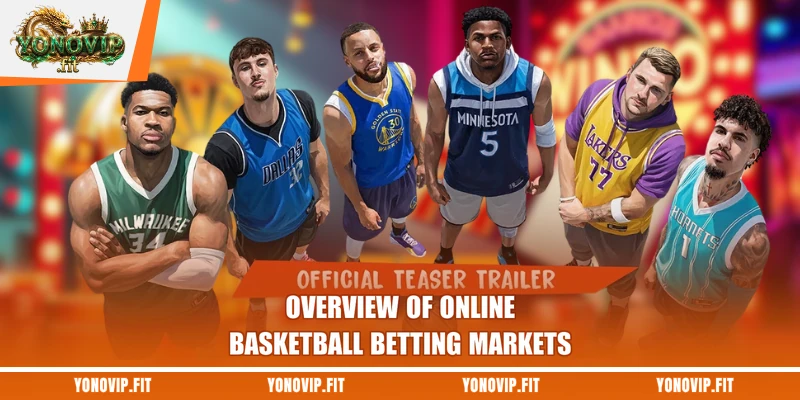 Overview of online basketball betting markets