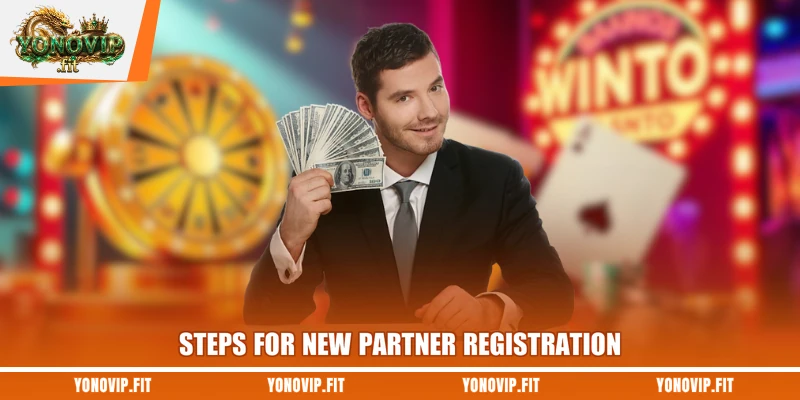 Steps for new partner registration