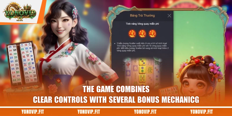 The game combines clear controls with several bonus mechanicg