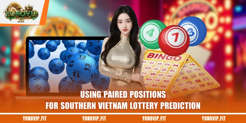 Using paired positions for Southern Vietnam lottery prediction