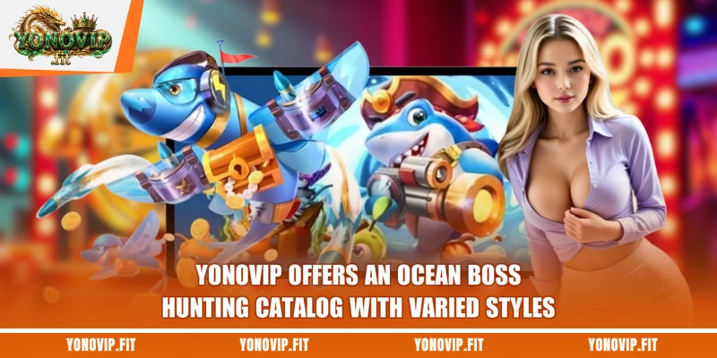 Yonovip offers an ocean boss-hunting catalog with varied styles
